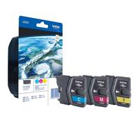 Brother LC-985 C/M/Y Inchiostro a base di pigmento 3 pz LC985RBWBPDR