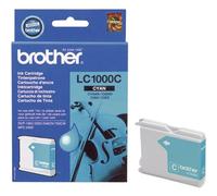 Brother LC1000C Cartuccia InkJet Originale, Capacità Standard, fino a 400 pagine, Ciano