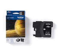 Brother LC1100BK - Black - original - ink cartridge - for Brother DCP-185, 385,
