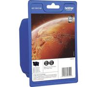 Originale Brother MFC-6690 CW Cartuccia stampante (LC-1100 HYBK BP 2 DR) nero Multipack (2 pz.), 900 pagine, 5.23 cent per pagina