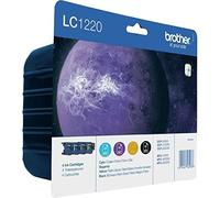 Brother LC1220VALBP Cartuccia d'Inchiostro, 300 Pagine Stampate, Multi-pack