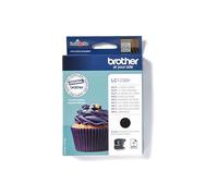 Brother LC123BK Cartuccia InkJet Originale, Alta Capacità, fino a 600 Pagine, per Stampanti MFCJ470DW, MFCJ650DW, MFCJ870DW, MFCJ4410DW, MFCJ4510DW, MFCJ4610DW, MFCJ4710DW, MFCJ6520DW, Nero