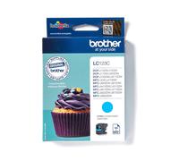 Brother LC123C cartuccia d'inchiostro 1 pz Originale Ciano