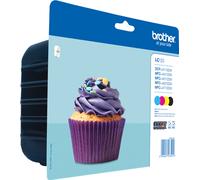 Brother LC123VALBPDR Multipack nero / ciano / magenta / giallo Originale LC-123
