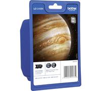 Brother LC1240 Cartuccia, Nero, Confezione da 2 pezzi