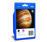 Brother LC1240M Cartucce InkJet Originali, Capacità Standard, fino a 600 Pagine, per Stampanti DCPJ525W, MFCJ5910DW, MFCJ625DW, MFCJ6510DW, MFCJ6910DW, Magenta