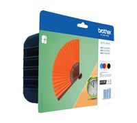 Brother LC129XLVALBPDR cartuccia d'inchiostro 1 pz Originale Nero, Ciano, Magenta, Giallo