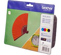 Brother LC129XLVALBPDR cartuccia d'inchiostro 1 pz Originale Nero, Ciano, Magenta, Giallo