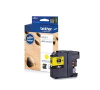 Brother LC12EY Cartuccia d'Inchiostro, 1200 Pagine Stampate, XL, Giallo