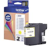 Brother LC223Y Cartuccia InkJet Originale Alta Capacità, fino a 550 Pagine, per Stampanti MFCJ5720DW, MFCJ4420DW, MFCJ4620DW, MFCJ5320DW, MFCJ5620DW, DCPJ562DW, MFCJ480DW, MFCJ680DW, Giallo