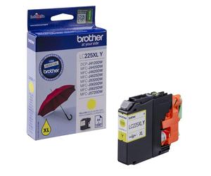 Brother LC225XLYBP High Capacity Ink Cartridges - Yellow yellow High Yield Singl