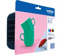 Brother LC227XLVALBPDR Value Pack nero / ciano / magenta / giallo Originale LC-227XL+LC-225XL