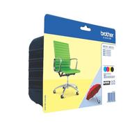 Brother LC-229XLVALBP cartuccia d'inchiostro 4 pz Originale Nero, Ciano, Magenta, Giallo