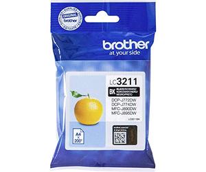 Brother LC3211BK cartuccia d'inchiostro 1 pz Originale Nero