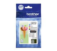 Brother LC3213VALDR cartuccia d'inchiostro 4 pz Originale Nero, Ciano, Magenta, Giallo