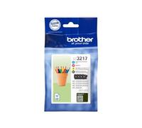 Brother LC3217BK/LC3217C/LC3217M/LC3217Y Confezione da 4 cartucce a getto d'inchiostro LC3217