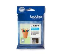 Brother lc3217c cartuccia d'inchiostro 1 pz originale ciano