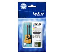 BROTHER - LC421XLVAL - Brother - Kit Cartucce - Nero- Ciano-Magenta-Giallo - LC421XLVAL - 500 pag - BROLC421XLVAL - Conf. da 1 Pz. - LC421XLVAL