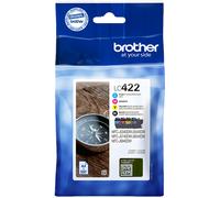 Brother LC422VAL Multipack nero / ciano / magenta / giallo Originale LC-422