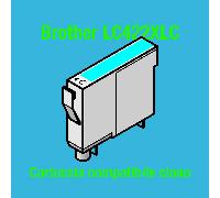 Brother LC422XLC Cartuccia compatibile ciano