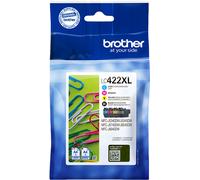 Brother LC422XLVAL Multipack nero / ciano / magenta / giallo Originale LC-422XL