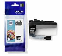Brother LC424BK Cartuccia Inkjet Originale, fino a 750 pagine, per Stampante DCPJ1200W, Nero
