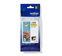 Brother LC424Y Cartuccia Inkjet Originale, fino a 750 pagine, per Stampante DCPJ1200W, Giallo