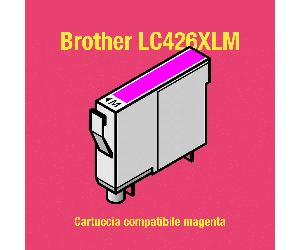 Brother LC426XLM Cartuccia compatibile magenta