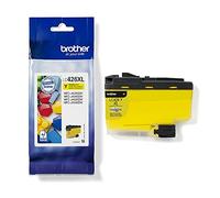 Brother LC426XLY Cartuccia InkJet Originale, Alta Capacità, fino a 5000 Pagine, per Stampanti MFCJ4340DW / MFCJ4540DW / MFCJ4540DWXL, Giallo