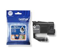 Brother LC521BK Cartuccia d'inchiostro Originale - Nero