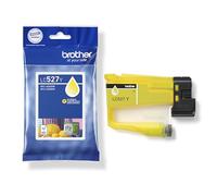 Brother LC527Y | Cartuccia ink | Colore Giallo | da 900 pagine | per stampanti per stampanti MFCJ4350DW / MFCJ4550DW