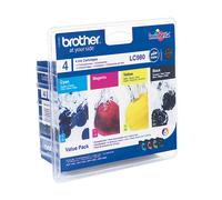 BROTHER - LC980VALBP - Brother - Cartuccia - C-M-Y-K - LC980VP - BROLC980VP - Conf. da 1 Pz. - LC980VALBP