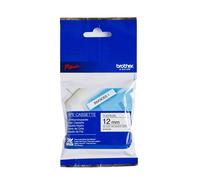 Brother M-K231BZ Labelling Tape Cassette, Black on White, 12 mm (W) x 8 m (L), B