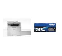 Brother MFCL8340CDW Multifunzione LED a Colori, 30 ppm TN248BKXL toner nero originale fino a 3.000 pagine