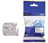 Brother MK231BZ M-K231 Cassetta nastro Plastica Colore Nastro: Bianco Colore ca