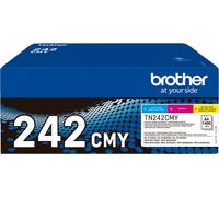 Brother tn-242cmy cartuccia toner 1 pz originale ciano, magenta, giallo