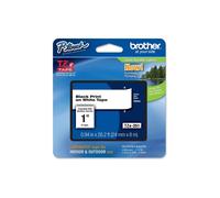 Nastro Brother TZe-251 - Nero su bianco (24 mm x 24 mm)