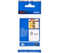 Brother Tze-n221 Non Laminato 9 Mm 8 M One Size Black On White