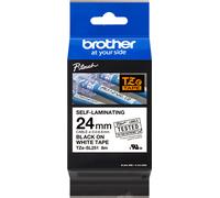 Brother TZE-251 nastro per etichettatrice Nero su bianco