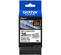 Brother tze-sl261 nastro per etichettatrice nero su bianco
