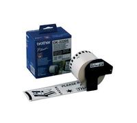 BROTHER - Nastro per Etichettatrice DK22205 Nero su Bianco Compacitbile con QL1050, QL1060N, QL500, QL500A, QL550, QL560, QL560VP, QL570, QL580N, QL65