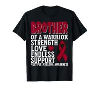 Brother of a Warrior Multiple Myeloma Family Matching Gifts Maglietta