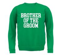Brother Of Dello Sposo - Bambini Felpa/Maglione - Matrimonio Regalo Funny Parola