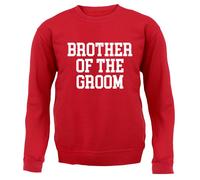 Brother Of Dello Sposo - Bambini Felpa/Maglione - Matrimonio Regalo Funny Parola