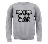 Brother Of Dello Sposo - Bambini Felpa/Maglione - Matrimonio Regalo Funny Parola