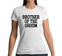 Brother Of Dello Sposo - Donna T-Shirt - Regalo di Nozze Divertente Parola Stag