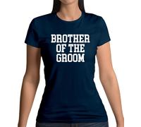 Brother Of Dello Sposo - Donna T-Shirt - Regalo di Nozze Divertente Parola Stag