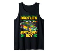 Brother of The Birthday Boy Race Car Party Family Matching Canotta