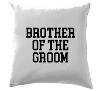 Brother Of The Groom - Cuscino - Regalo di Nozze Divertente Discorso Cervo Do