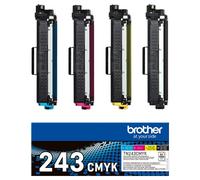 Brother TN-243CMYK cartuccia toner 1 pz Originale Nero, Ciano, Magenta, Giallo